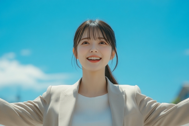 デジタルデトックスを始めた女性