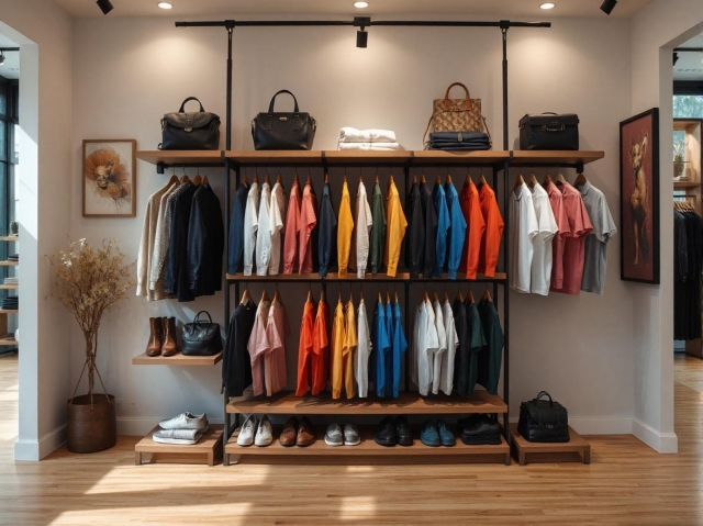 整頓された衣装