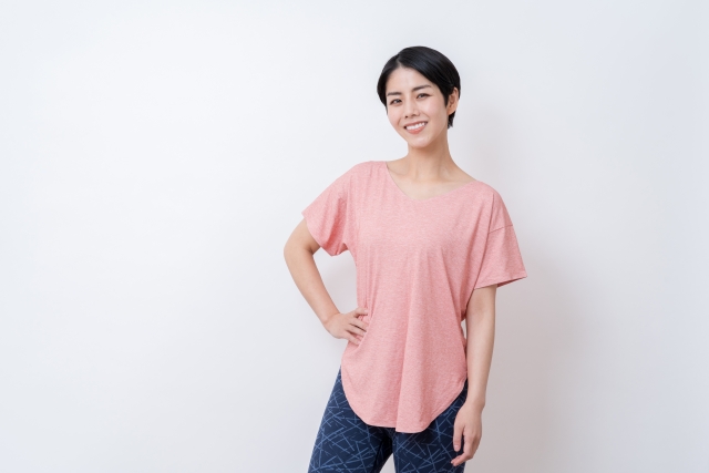 ダイエットに成功した女性