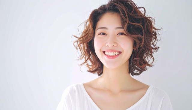 ショートカットの女性