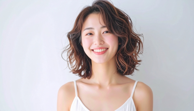 ショートカットの女性