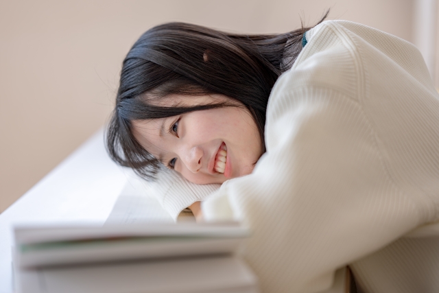 心にゆとりのある女性